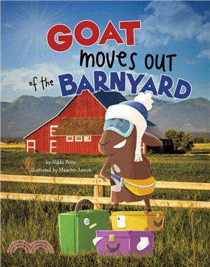 Goat moves out of the barnyard /