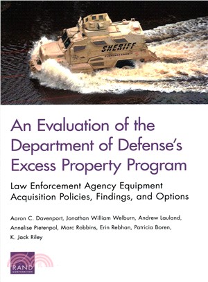 An Evaluation of the Department of Defense's Excess Property Program ― Law Enforcement Agency Equipment Acquisition Policies, Findings, and Options