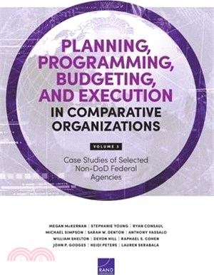 Planning, Programming, Budgeting, and Execution in Comparative Organizations: Case Studies of Selected Non-Dod Federal Agencies