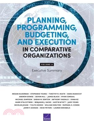 Planning, Programming, Budgeting, and Execution in Comparative Organizations: Executive Summary
