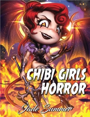 Chibi Girls Horror: An Adult Coloring Book with Fun, Beautiful, and Relaxing Coloring Pages