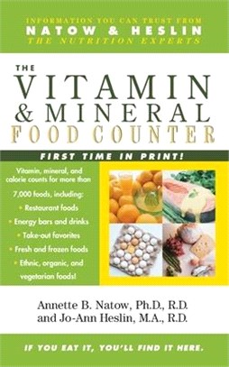 The Vitamin and Mineral Food Counter