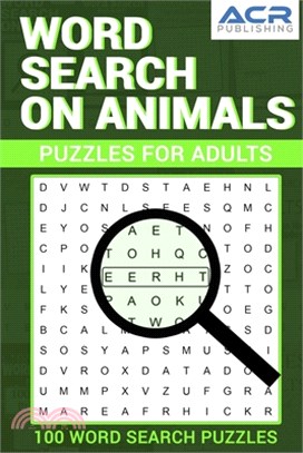 Word Search on Animals: 100 word search Puzzles