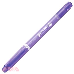 【TOMBOW】PLAY COLOR DOT雙頭彩色筆-葡萄紫
