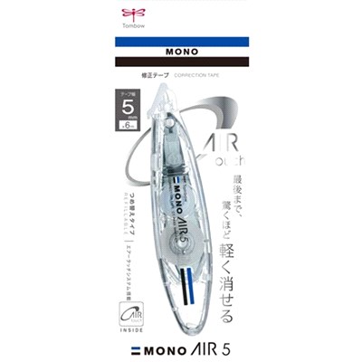 【TOMBOW】MONO AIR 超省力筆型修正帶 5mm x 6M
