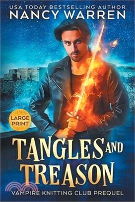 Tangles and Treason (Large Print): A Paranormal Cozy Mystery