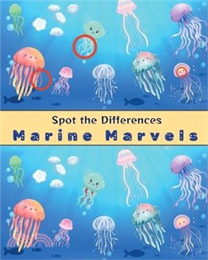 Spot the Differences Marine Marvels: Fun Marine Puzzles for Little Explorers