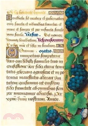 Carnet Blanc, Heures Anne de Bretagne, Raisin