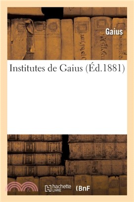 Institutes de Gaius ( d.1881)
