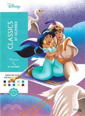 Mystery Colouring - Classics by Number：Reveal iconic Disney characters with colour by number