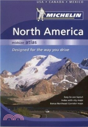 North America Mid Size Atlas - Tourist & Motoring Atlas：Tourist & Motoring Atlas Mid Size - A4 Paperback