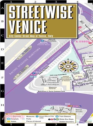 Streetwise Venice Map