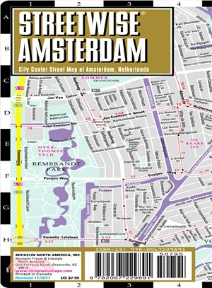 Streetwise Amsterdam Map