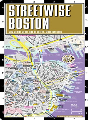 Streetwise Boston Map