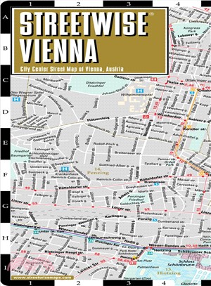 Streetwise Vienna Map