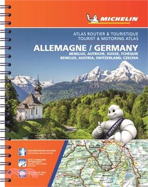 Michelin Germany, Benelux, Austria, Switzerland, Czech Republic ― Road Atlas