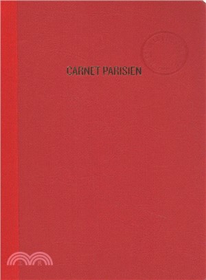 Parisian Chic Notebook (red, large)