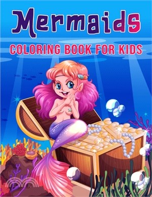 Mermaids Coloring Book For Kids