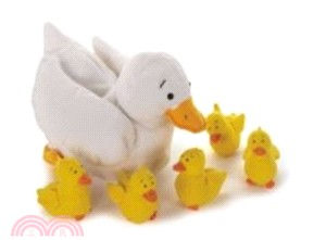 Duck and Ducklings Set (1隻鵝+5隻小鴨入)