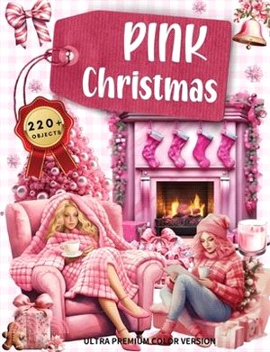 Pink Christmas Ephemera Book