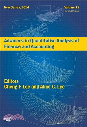 Advances in Quantitative Analysis of Finance and Accounting (New Series) Vol．12(電子書)