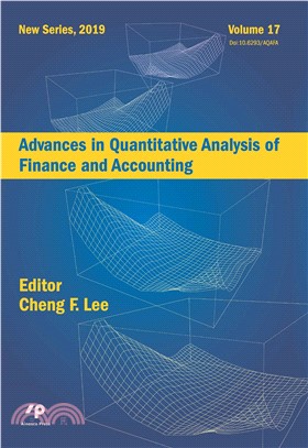 Advances in Quantitative Analysis of Finance and Accounting (New Series) Vol. 17(電子書)