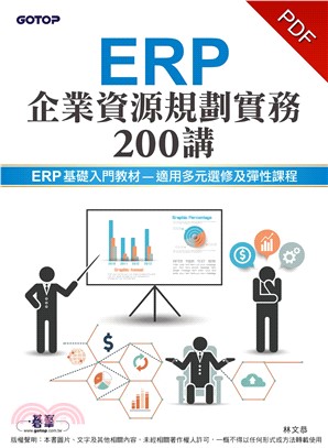 ERP企業資源規劃實務200講(電子書)