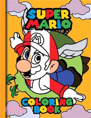 Super Mario Coloring Book for Kids: super mario coloring books for kids 4-12