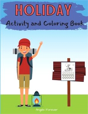 Holiday Activity and Coloring Book: Amazing Kids Activity Books, Activity Books for Kids - Over 120 Fun Activities Workbook, Page Large 8.5 x 11"