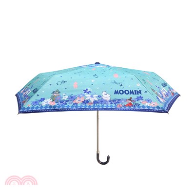 嚕嚕米 雨傘-藍色