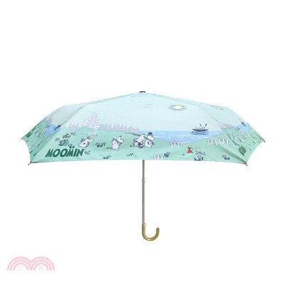 嚕嚕米 雨傘-綠色