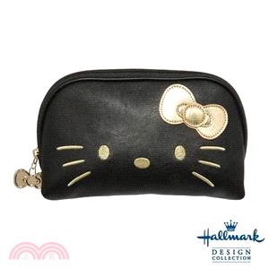 HelloKitty X Hallmark 淘氣凱蒂化妝包 黑