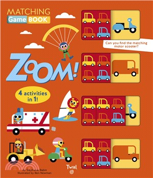 Matching Game Book: Zoom! (硬頁推拉書)