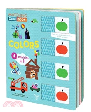 Matching Game Book: Colors (硬頁推拉書)