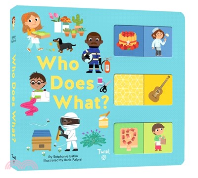 Who Does What?：A Slide-and-Learn Book (硬頁推拉書)