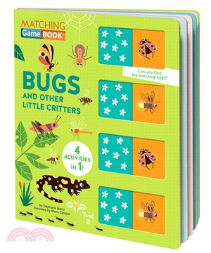 Matching Game Book: Bugs and Other Little Critters (硬頁推拉書)