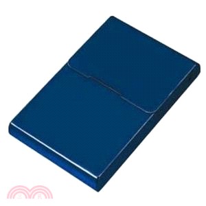 Raymay 鋁製名片收納盒35入（藍）