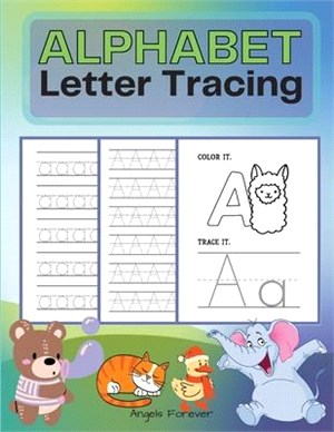 Alphabet Letter Tracing: Amazing Kids Activity Books, Preschool Workbooks Letter Tracing- Fun Activities Workbook, Page Large 8.5 x 11"
