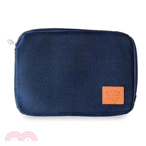 貓行李 A5三明治網布防護包（深藍）