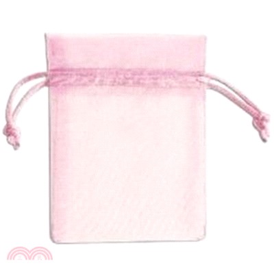 簡單生活 純色大紗網禮物袋-粉(2入)