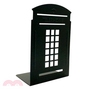 簡單生活 倫敦電話亭造型書檔-黑