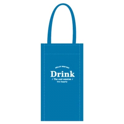 簡單生活 Drink簡約保冷飲料提袋-藍色