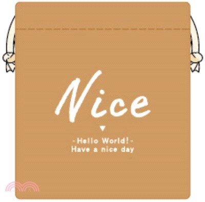 NICE小束口袋(咖啡)-簡單生活