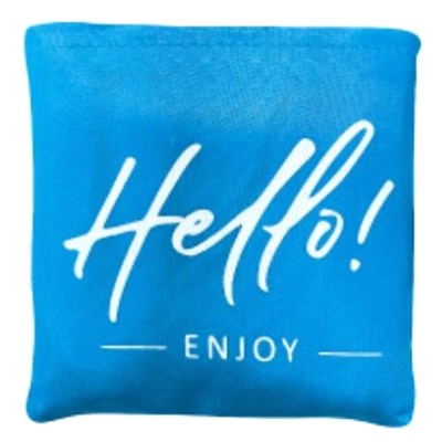 簡單生活 Hello環保購物袋-藍