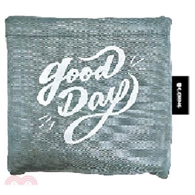 Good Day環保購物袋(灰)-簡單生活