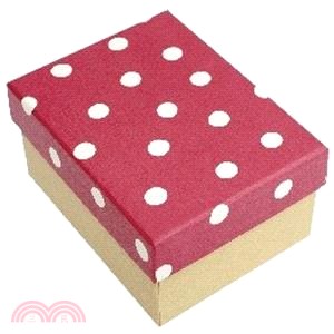 幾何風禮物盒 M-紅