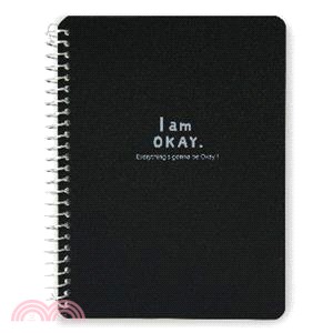 I am okay 50KPP方格筆記-黑
