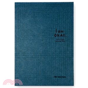 I am okay 方格機能記事本 A5-藍