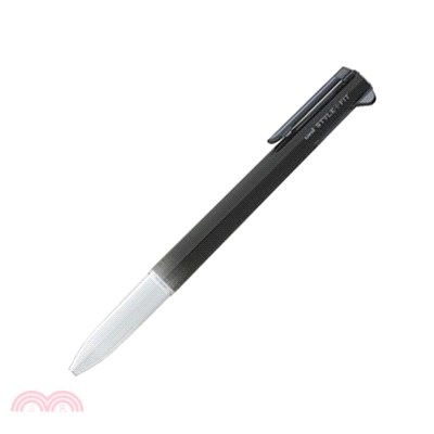 三菱uni Style FIT 開心筆 附筆夾三色筆筆管-黑
