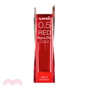 三菱UNI 超最強鉛芯 0.5 x 60mm（紅色）